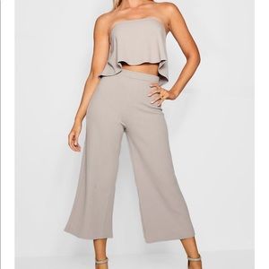 Top and Culottes Pant Set
